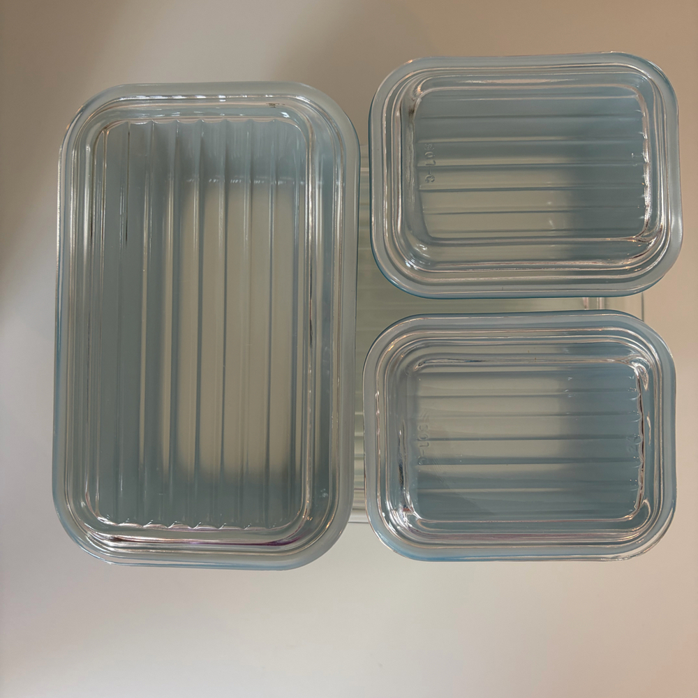 Pyrex Refrigerator Set Horizon Blue - Picture 2 of 12